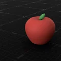 Táo có cuống (Apple with stem) - Thumbnail 1