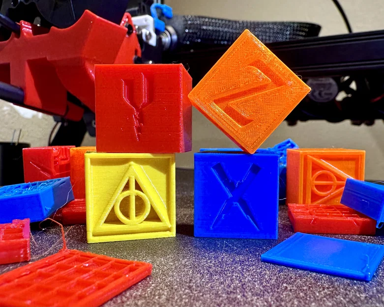 Calibration Cube Deathly Hallows/Harry Potter - Image 1