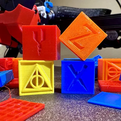 Calibration Cube Deathly Hallows/Harry Potter