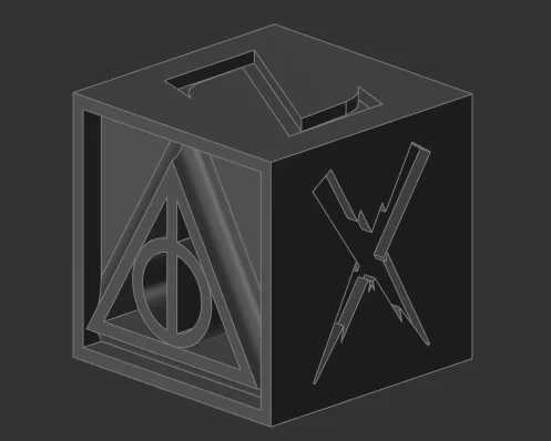 Calibration Cube Deathly Hallows/Harry Potter - Image 9