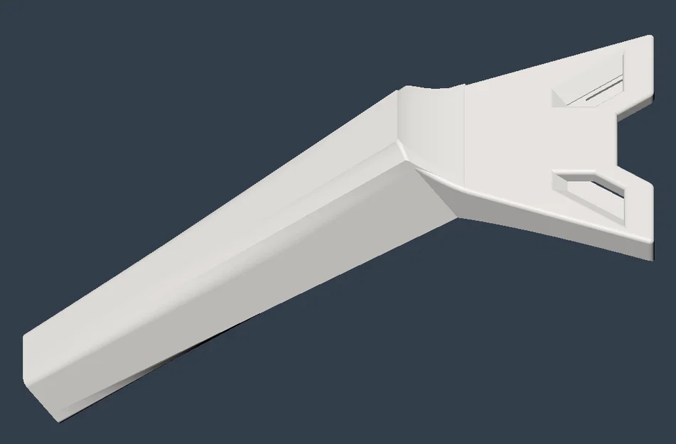 Tay cầm cạo nhãn dán dùng cho lưỡi dao Stanley/Box Cutter (In 3D) - Image 1