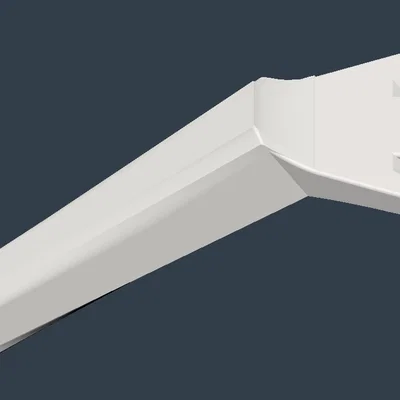 Tay cầm cạo nhãn dán dùng cho lưỡi dao Stanley/Box Cutter (In 3D)