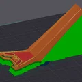 Tay cầm cạo nhãn dán dùng cho lưỡi dao Stanley/Box Cutter (In 3D) - Thumbnail 2
