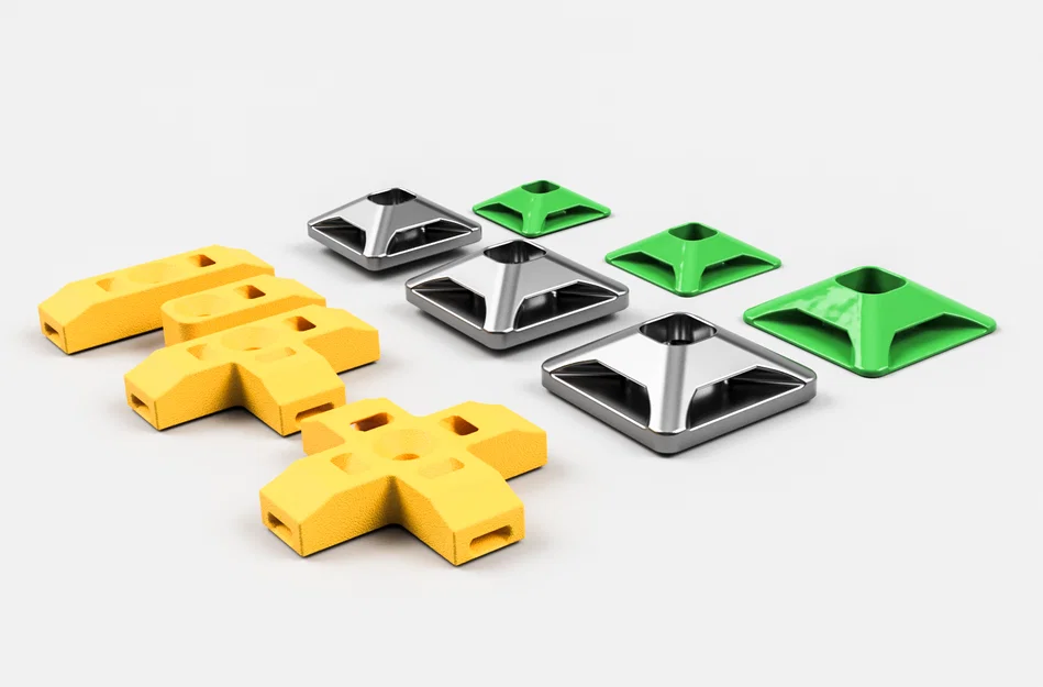 Bộ sưu tập holder/giá kẹp dây bằng zip tie (Cable Zipt Tie Organizer/Holder Collection) - Image 1