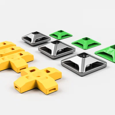Bộ sưu tập holder/giá kẹp dây bằng zip tie (Cable Zipt Tie Organizer/Holder Collection)