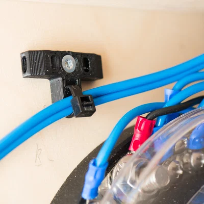 Bộ sưu tập holder/giá kẹp dây bằng zip tie (Cable Zipt Tie Organizer/Holder Collection)