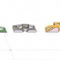 Bộ sưu tập holder/giá kẹp dây bằng zip tie (Cable Zipt Tie Organizer/Holder Collection) - Thumbnail 6