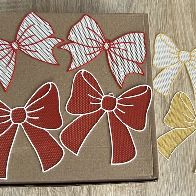Mô hình chiếc nơ trang trí (Bow)