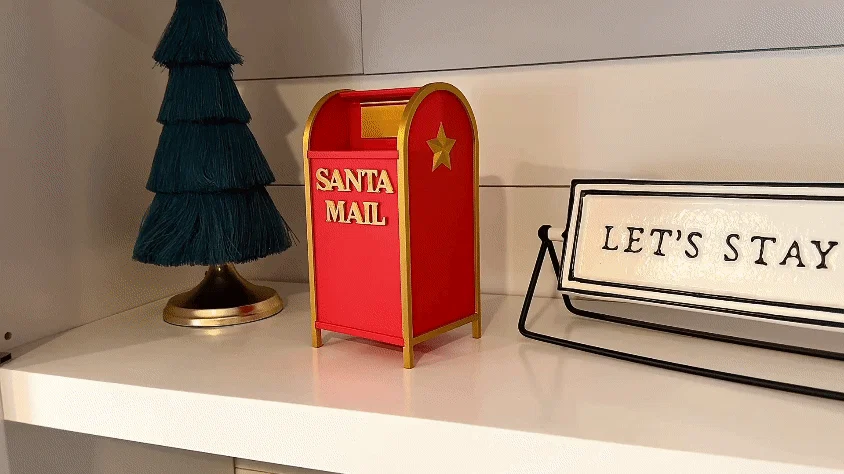 Hộp thư Ông Già Noel (có cửa mở được) - Image 1