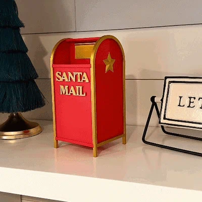Hộp thư Ông Già Noel (có cửa mở được)