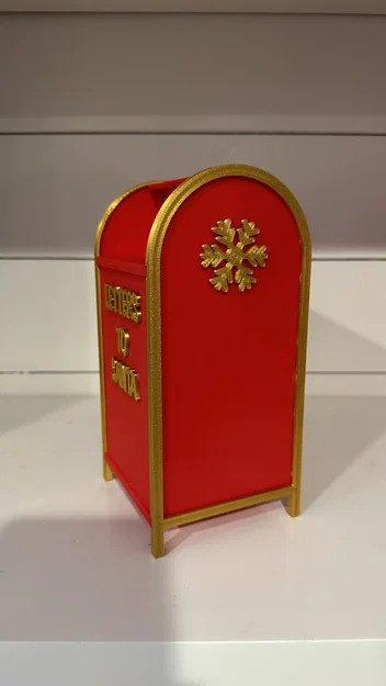 Hộp thư Ông Già Noel (có cửa mở được) - Image 3