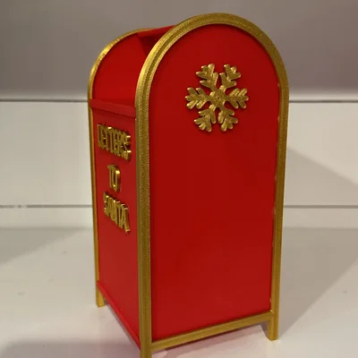 Hộp thư Ông Già Noel (có cửa mở được)