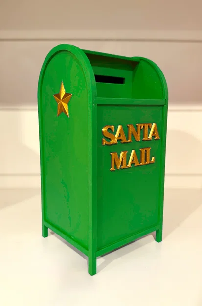 Hộp thư Ông Già Noel (có cửa mở được) - Image 4