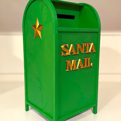 Hộp thư Ông Già Noel (có cửa mở được)