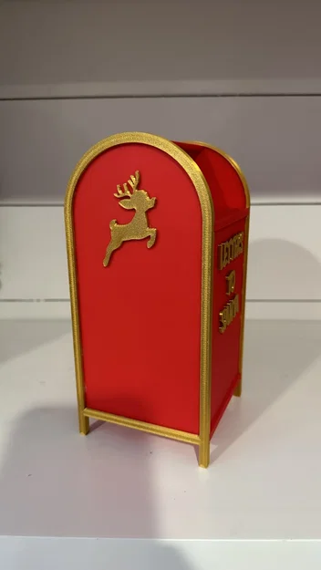 Hộp thư Ông Già Noel (có cửa mở được) - Image 5