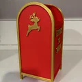 Hộp thư Ông Già Noel (có cửa mở được) - Thumbnail 5