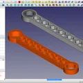 Cánh tay nối dài 17cm cho giá đỡ điện thoại (Tương thích Prusa MINI) - Thumbnail 1