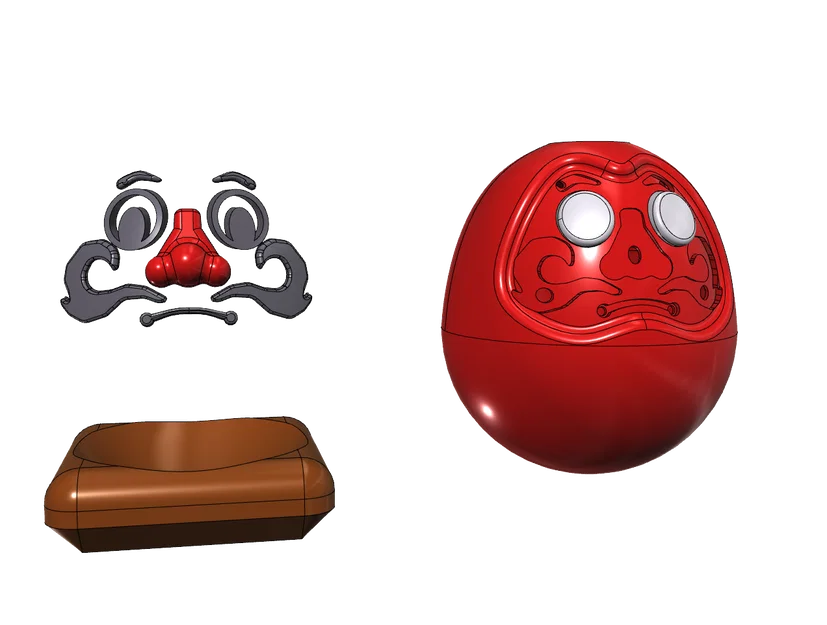 Búp bê Daruma Nhật Bản (Japanese DARUMA Doll) - Image 8
