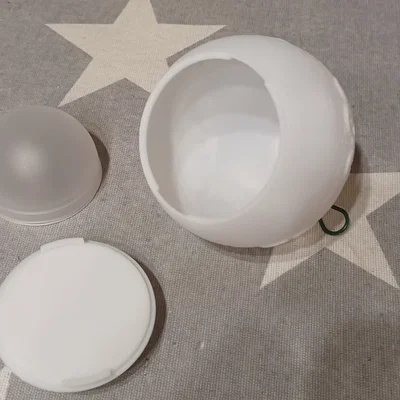 Quả châu Noel cá nhân hoá – Template lithophane cho Advent hoặc chiếu sáng