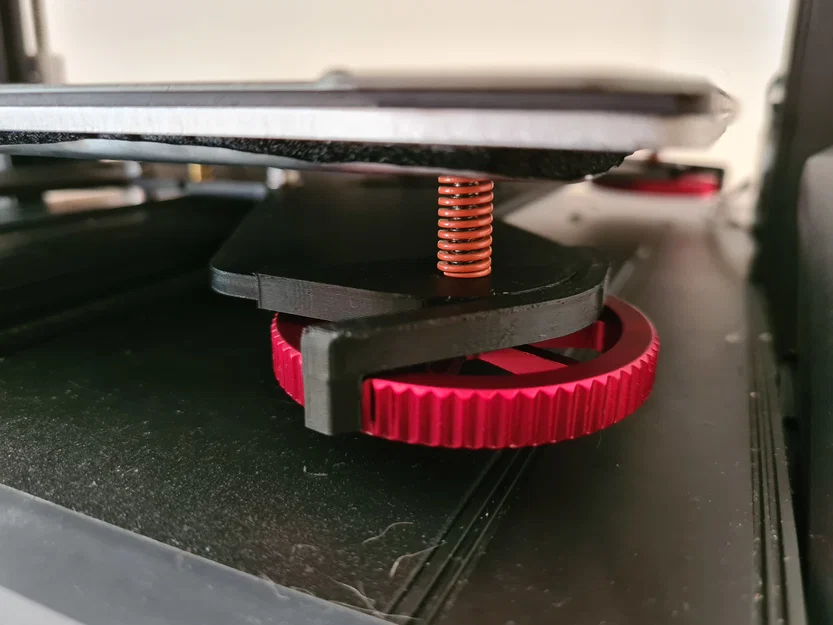 Kẹp khóa núm cân bàn cho Ender 3 S1 Series (Bed Leveling Wheel Clips) - Image 1