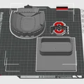 Mô hình máng ăn cho chim thiết kế sân vận động Ohio Stadium 3D - Thumbnail 2