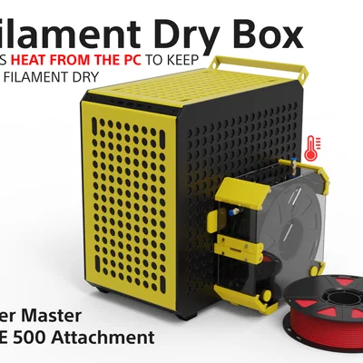 Hộp Sấy Filament Thông Minh - Gắn cho Cooler Master QUBE 500