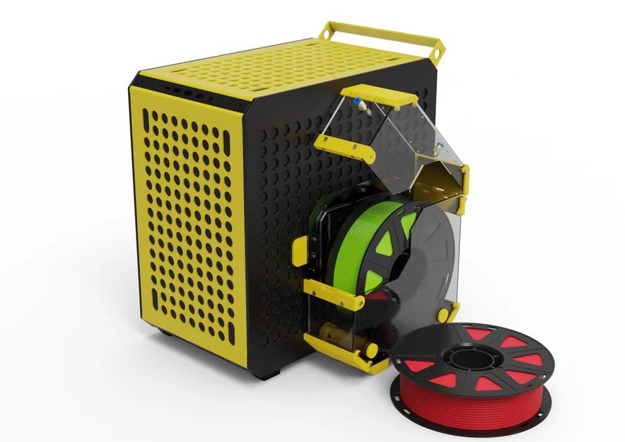 Hộp Sấy Filament Thông Minh - Gắn cho Cooler Master QUBE 500 - Image 2