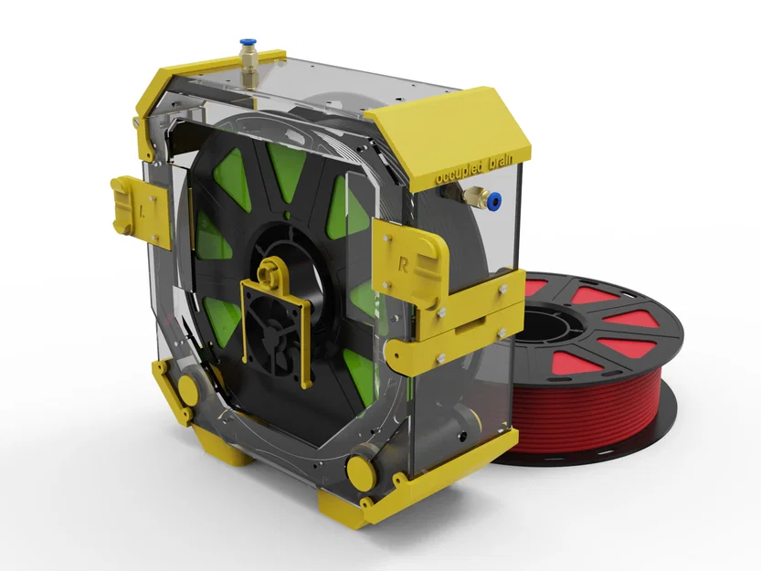 Hộp Sấy Filament Thông Minh - Gắn cho Cooler Master QUBE 500 - Image 3