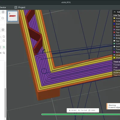 Profile eSUN PETG cho Bambu Labs X1-C