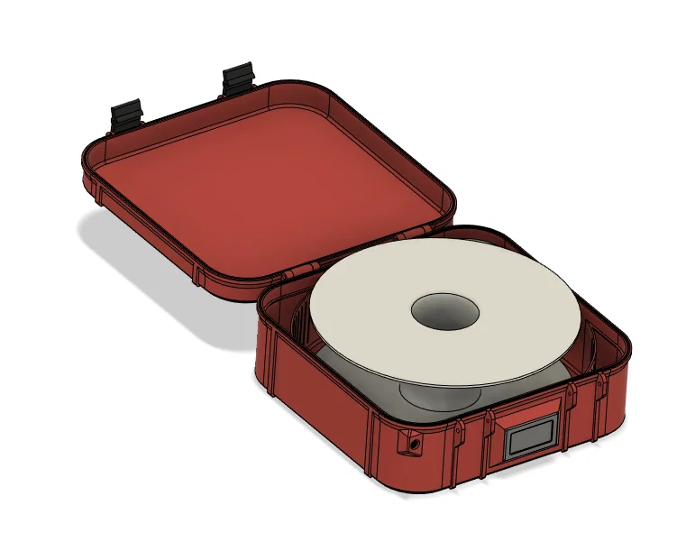 Dry Box filament đặt ngang (Filament DryBox horizontal) - Image 4
