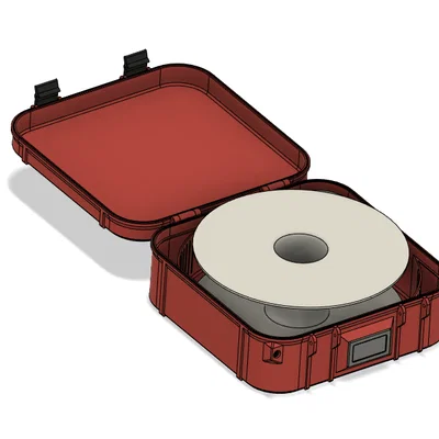 Dry Box filament đặt ngang (Filament DryBox horizontal)