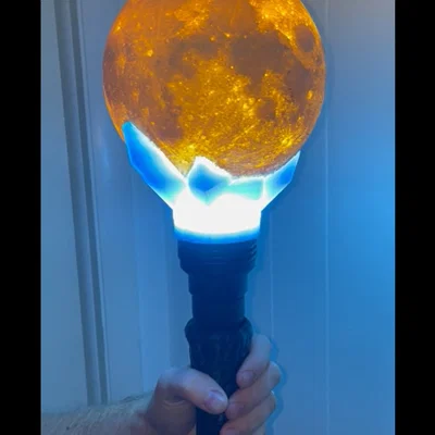 Gậy Lithophane Mặt Trăng/Ngọc (Moon/Gem Lithophane Staff)