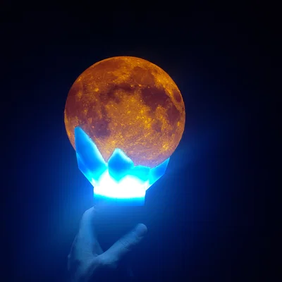 Gậy Lithophane Mặt Trăng/Ngọc (Moon/Gem Lithophane Staff)