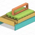 Bộ nạp viên nang 00 nhỏ gọn kèm dụng cụ rải bột bằng thẻ tín dụng - Thumbnail 1