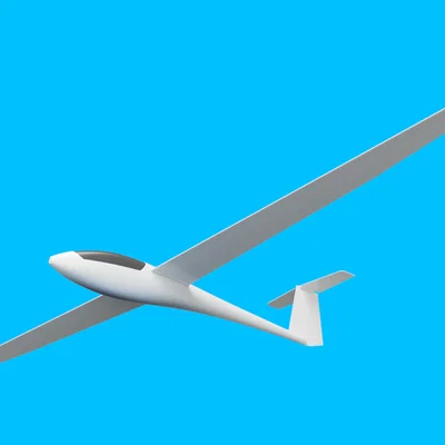 Tàu lượn ASW20 (micro glider - bay được)