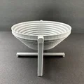 Tô xếp gọn (Collapsible Bowl) - Print in place - Thumbnail 1