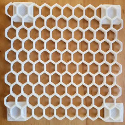 Giường honeycomb cho laser vừa khổ bàn Ender 3