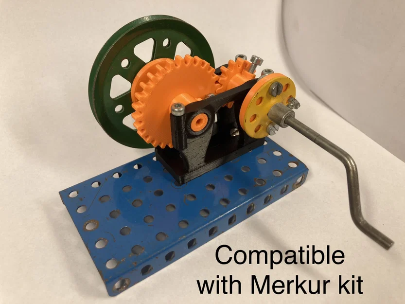 Hộp số (Gear box) tương thích bộ lắp ráp Merkur - Image 3
