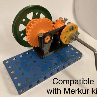 Hộp số (Gear box) tương thích bộ lắp ráp Merkur