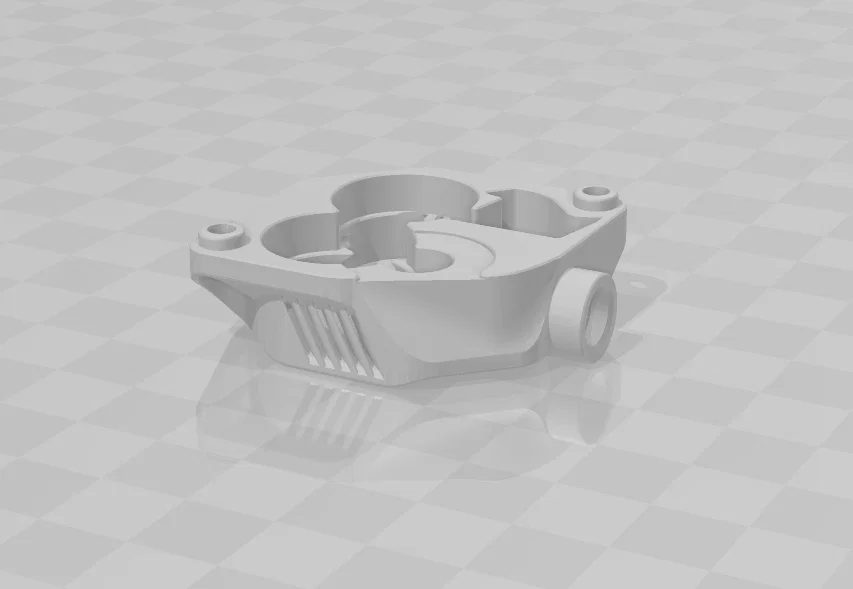 Vỏ hộp cảm biến hết nhựa cho máy in 3D Creality K1 có tích hợp collet - Image 1