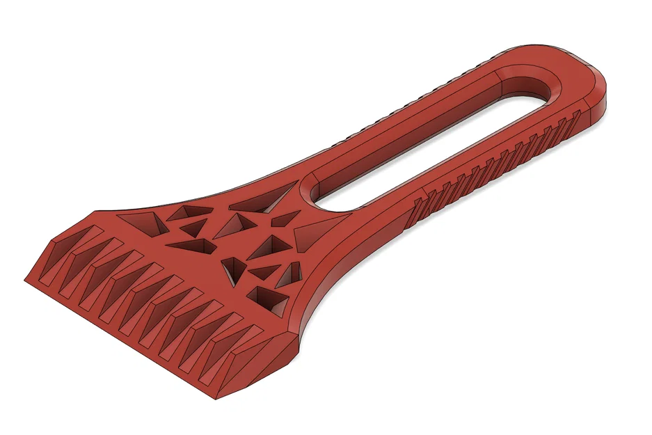 Red Devil Ice Scraper – Dụng cụ cạo băng kính lái - Image 1