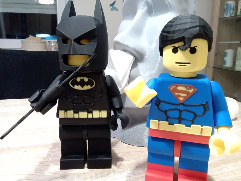 Mô hình 300% Superman kiểu Lego-like - Image 1