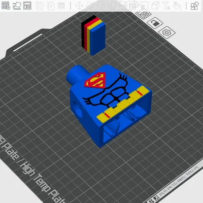 Mô hình 300% Superman kiểu Lego-like