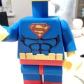 Mô hình 300% Superman kiểu Lego-like - Thumbnail 5