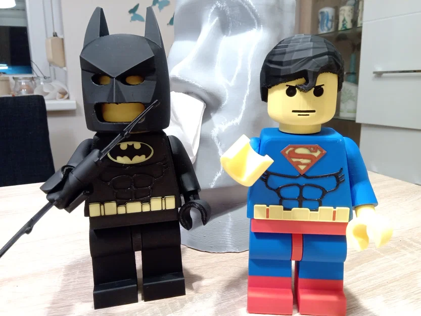Mô hình 300% Superman kiểu Lego-like - Image 6