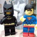 Mô hình 300% Superman kiểu Lego-like - Thumbnail 6