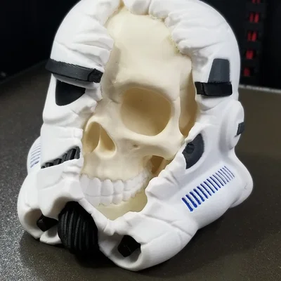 Mô hình Death Trooper 5 màu in 3D ấn tượng