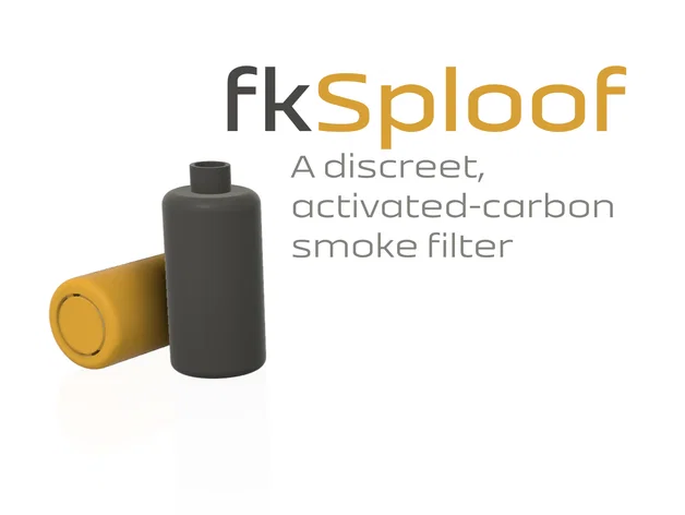 fkSploof - Bộ lọc khói than hoạt tính | Lọc khói kín đáo - Image 1