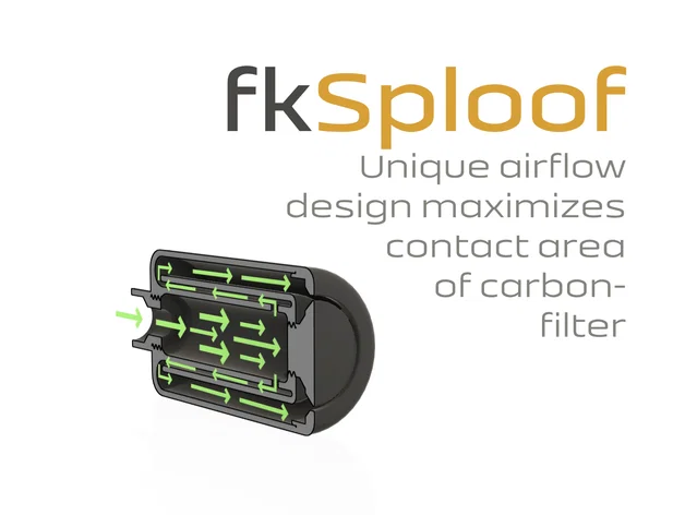 fkSploof - Bộ lọc khói than hoạt tính | Lọc khói kín đáo - Image 3