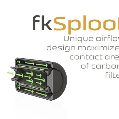 fkSploof - Bộ lọc khói than hoạt tính | Lọc khói kín đáo